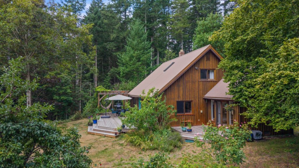 Denman Island Sanctuary on Five Private Acres
