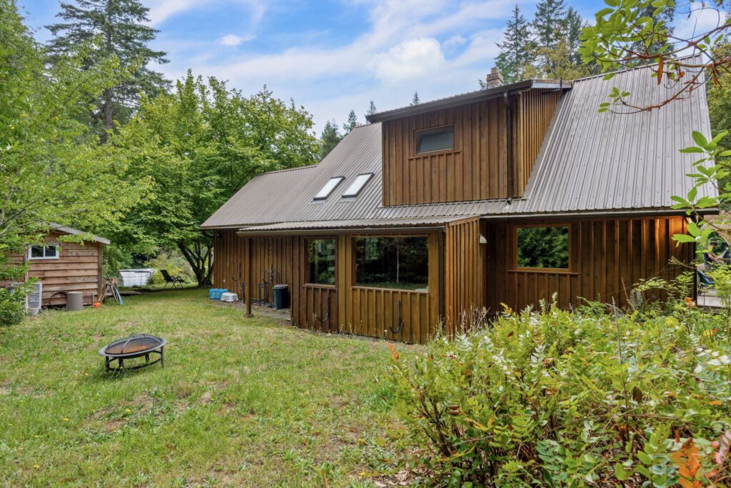 Denman Island Sanctuary on Five Private Acres