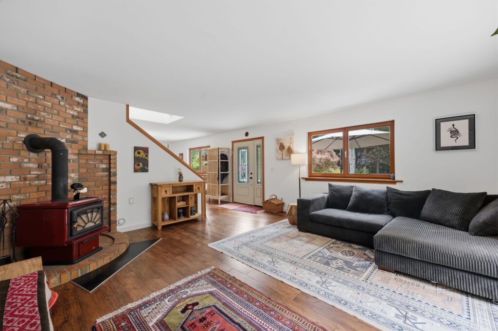 Denman Island Sanctuary on Five Private Acres