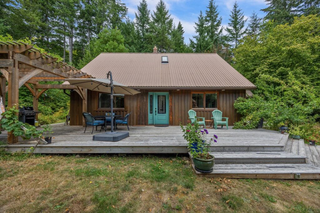 Denman Island Sanctuary on Five Private Acres