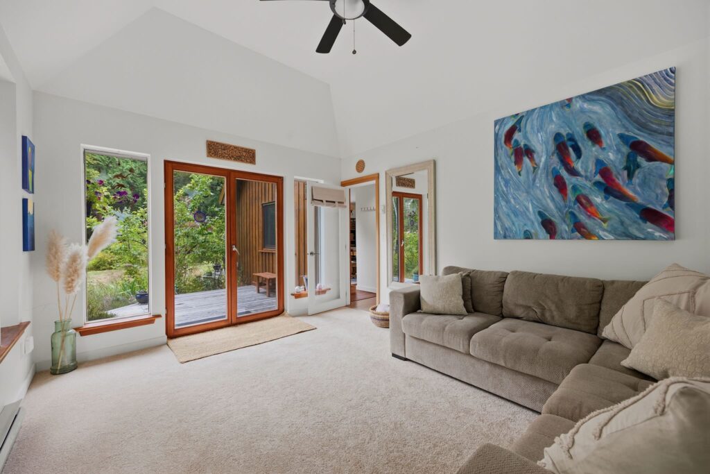 Denman Island Sanctuary on Five Private Acres