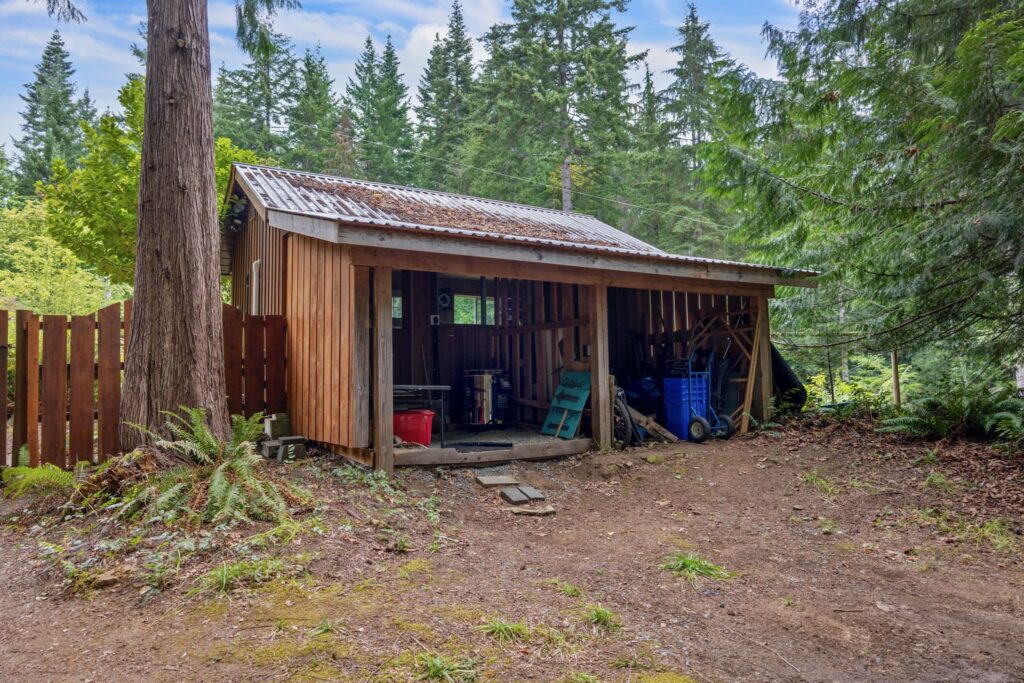 Denman Island Sanctuary on Five Private Acres