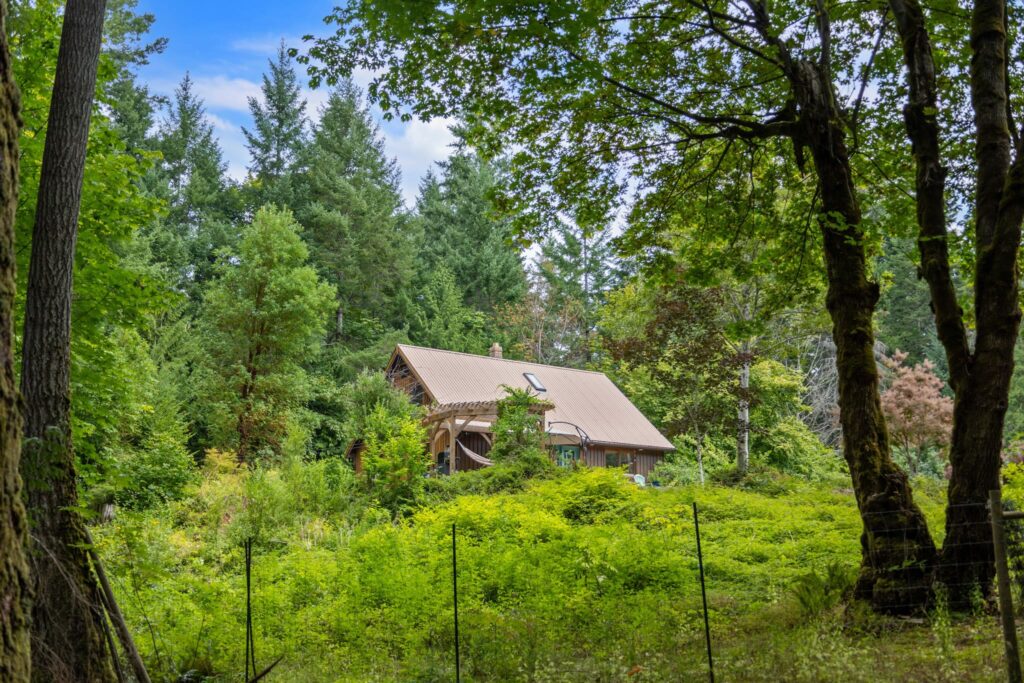 Denman Island Sanctuary on Five Private Acres