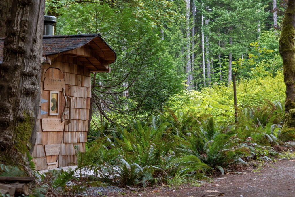 Denman Island Sanctuary on Five Private Acres