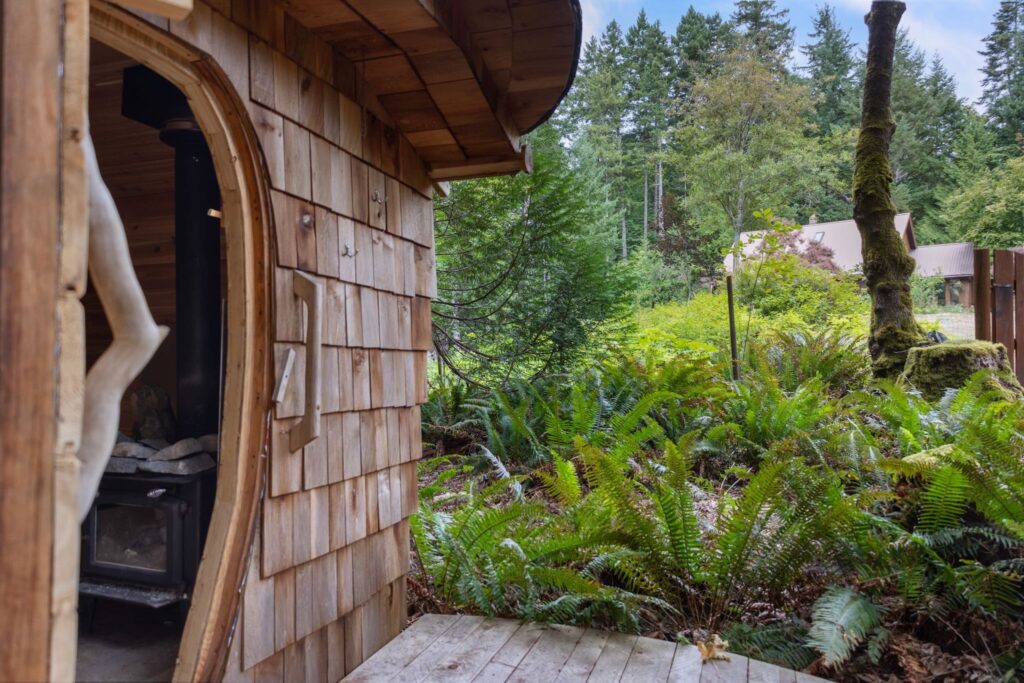 Denman Island Sanctuary on Five Private Acres