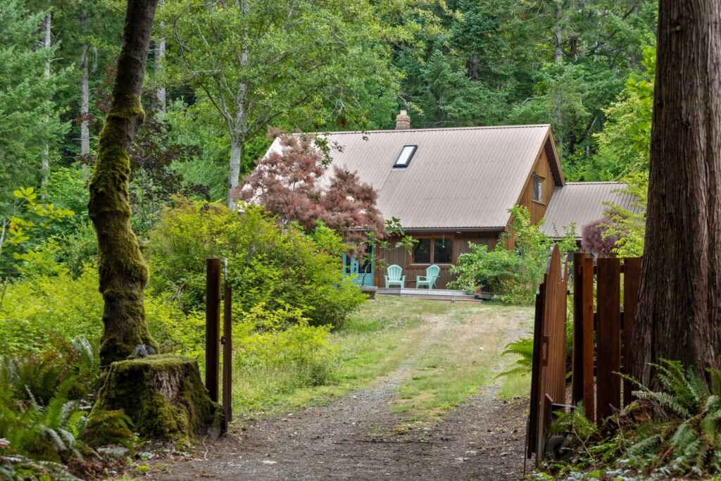 Denman Island Sanctuary on Five Private Acres