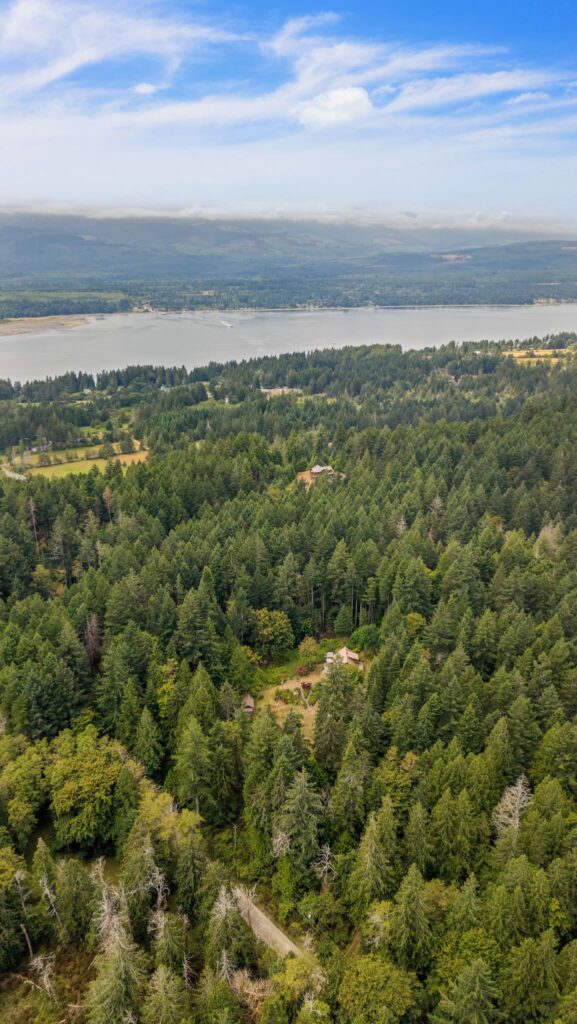 Denman Island Sanctuary on Five Private Acres