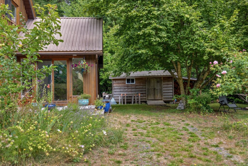 Denman Island Sanctuary on Five Private Acres