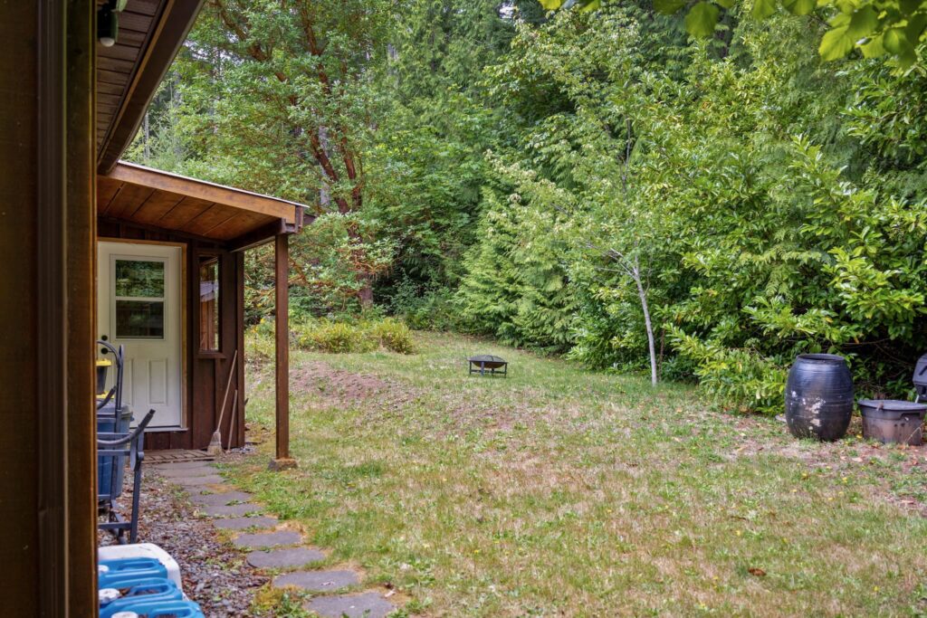 Denman Island Sanctuary on Five Private Acres